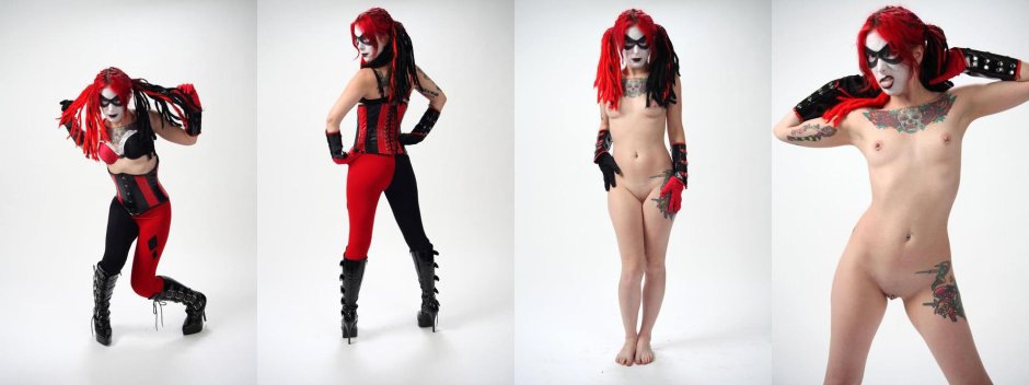 Голая харли квин косплей