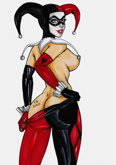 Carlos braga harley quinn арт голая