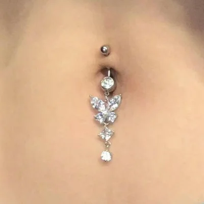 Джессика альба пирсинг пупка