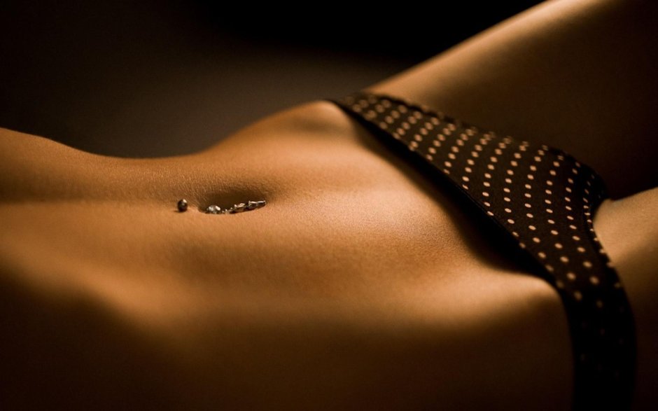 Красивые женские животики