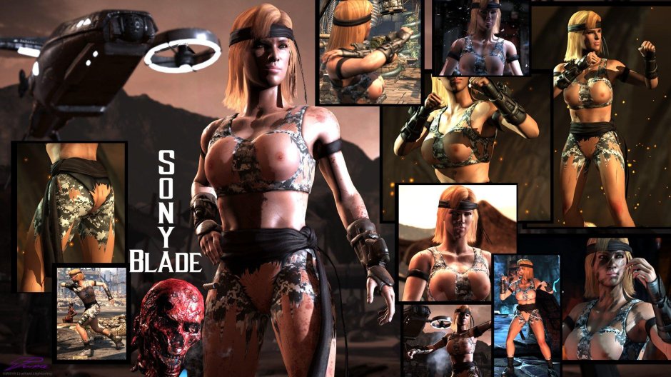 Соня блейд мортал комбат 11