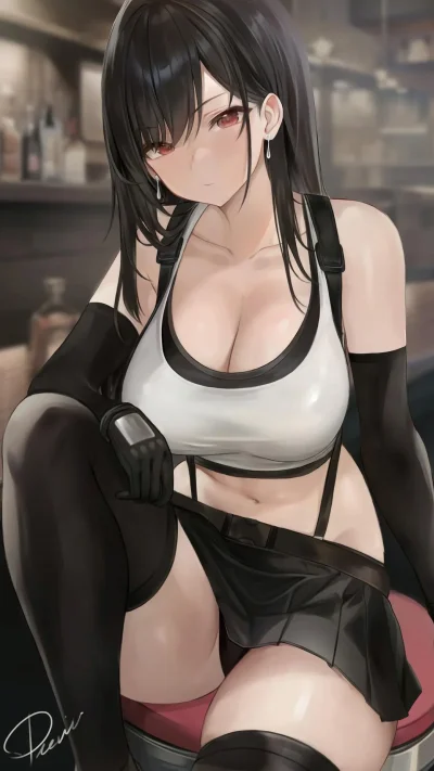 Тифа локхарт аниме