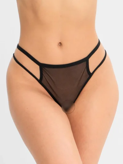 Женские стринги прозрачные