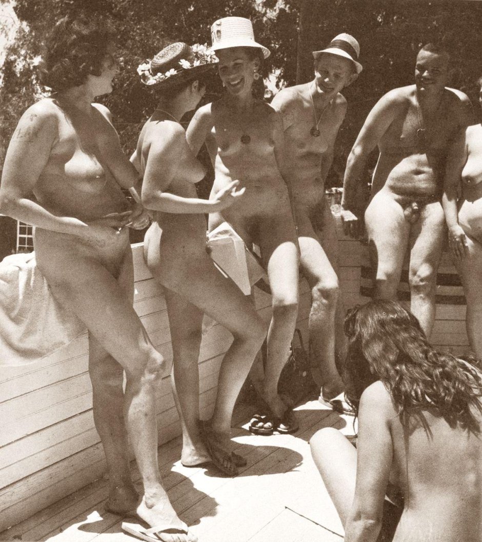 Ретро нудистские оргии