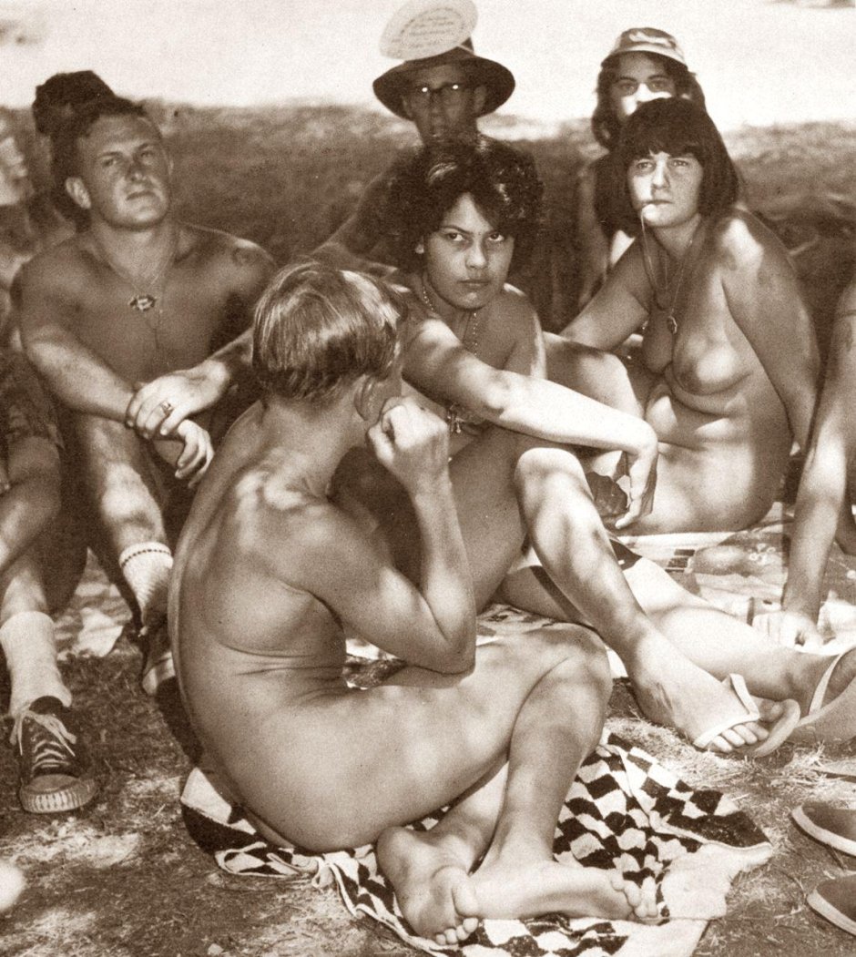 Ретро семейный нудизм