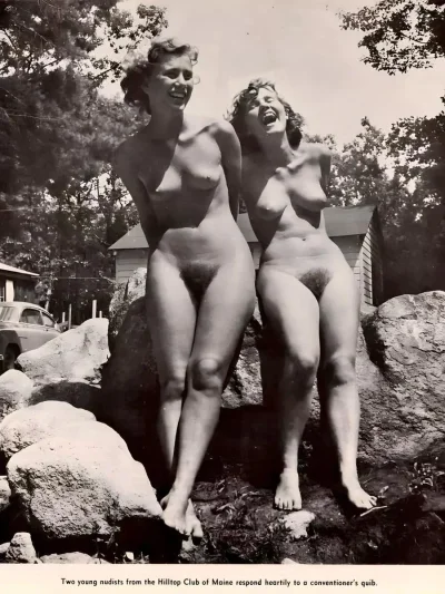 Ретро взрослые женщины нудистки