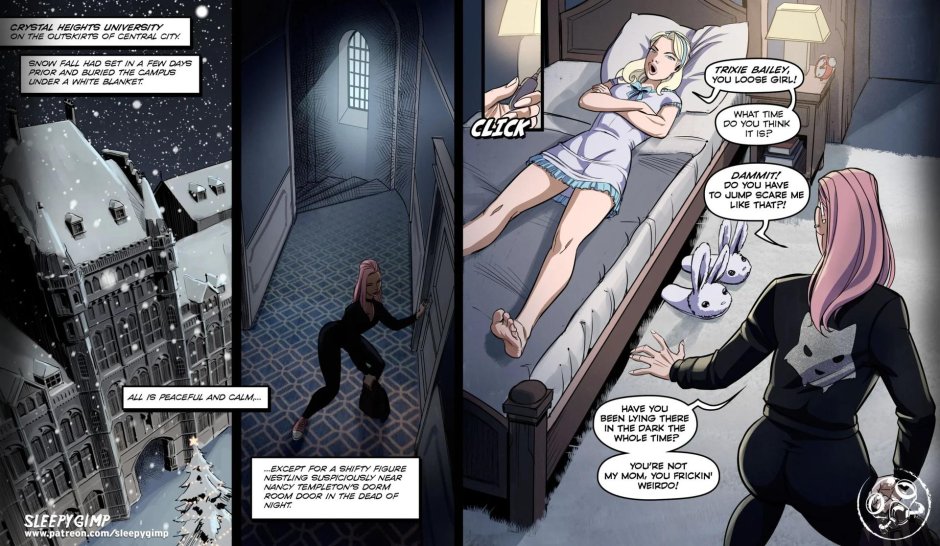 Нэнси темплтон комиксы sleepygimp