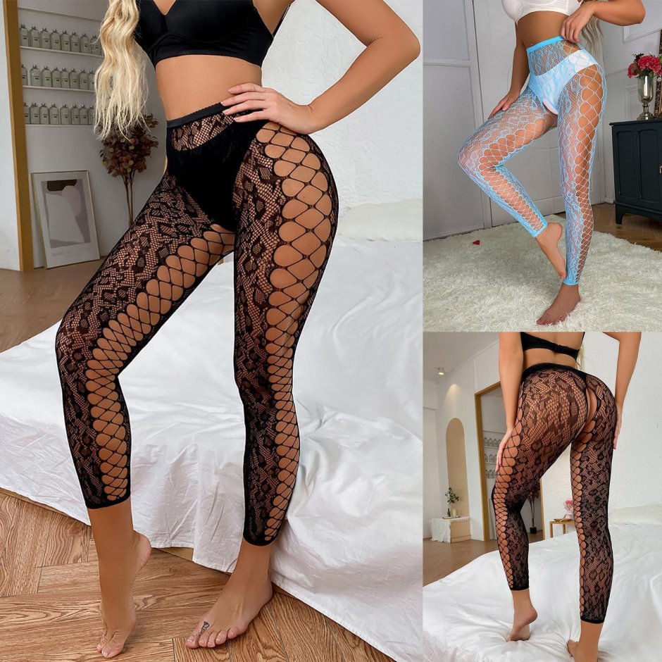 Женские колготки в сеточку