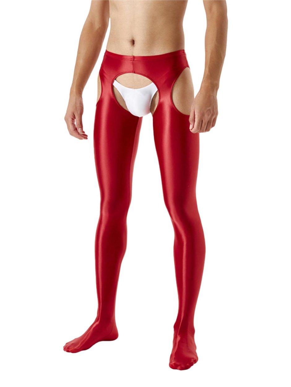 Мужчины в глянцевых колготках