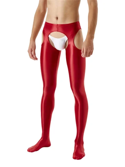 Мужчины в глянцевых колготках