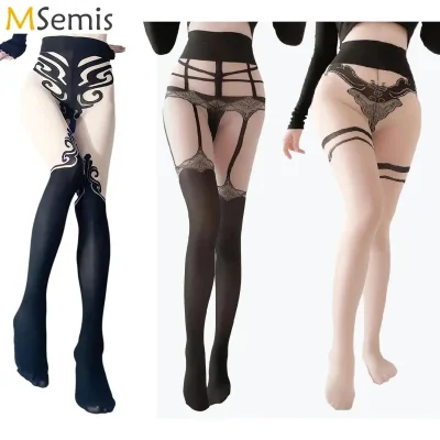 Колготки с принтом женские