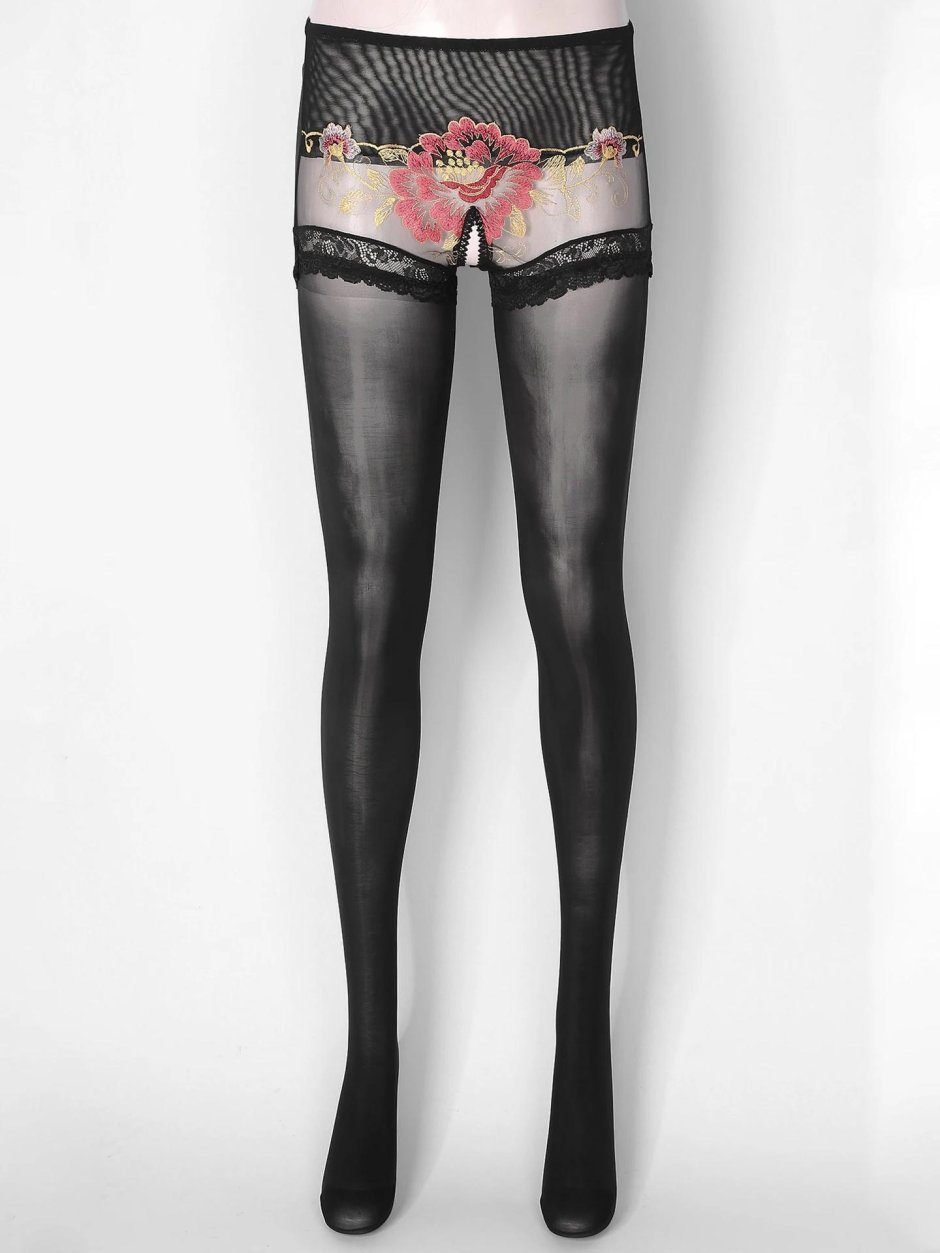 Мужские кружевные колготки