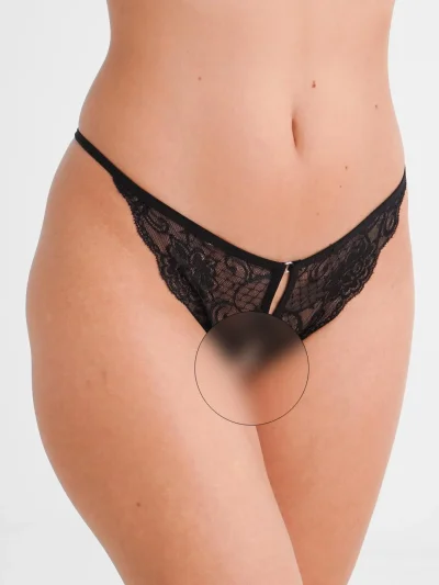 Трусики с разрезом