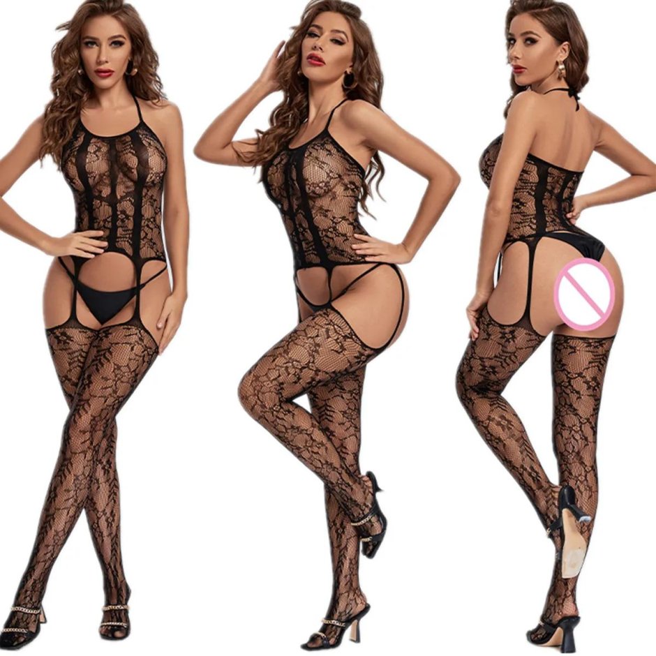 Эротическое бельё комбинезон сетка