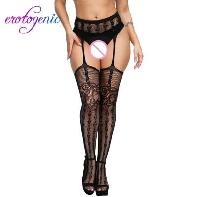 Чулки с открытой промежностью