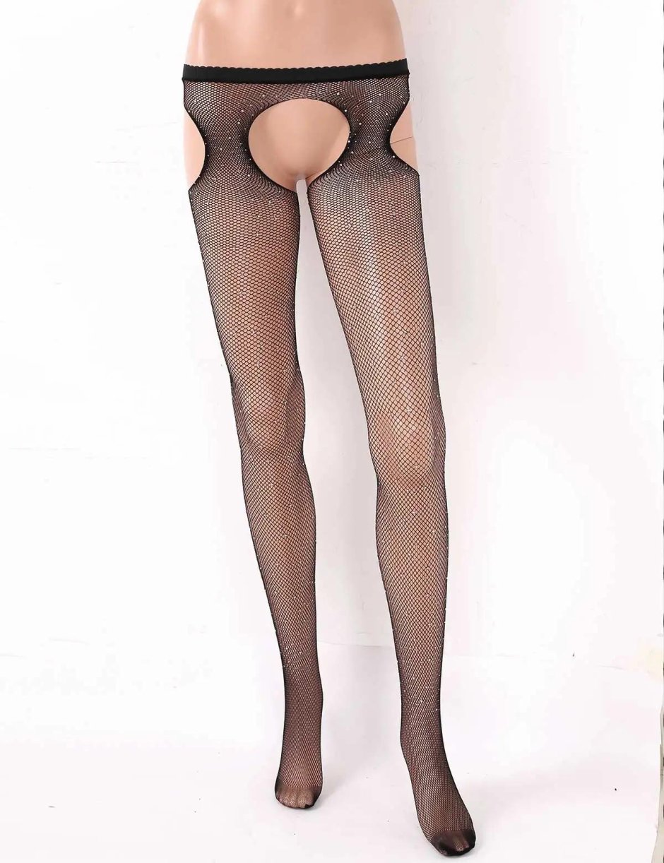 Эротические колготки с вырезом