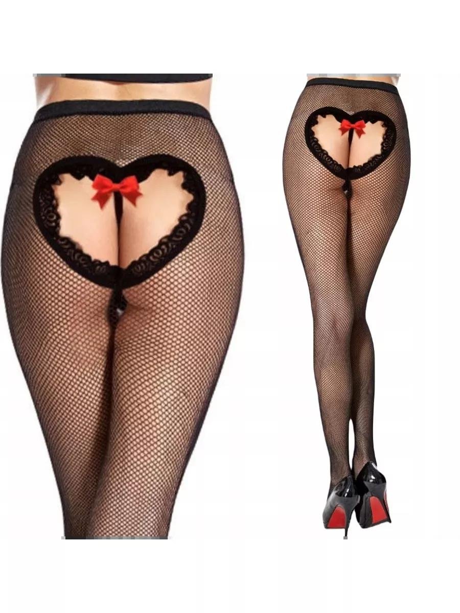Эротические колготки с вырезом