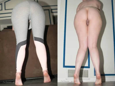 Жопа в лосинах порно