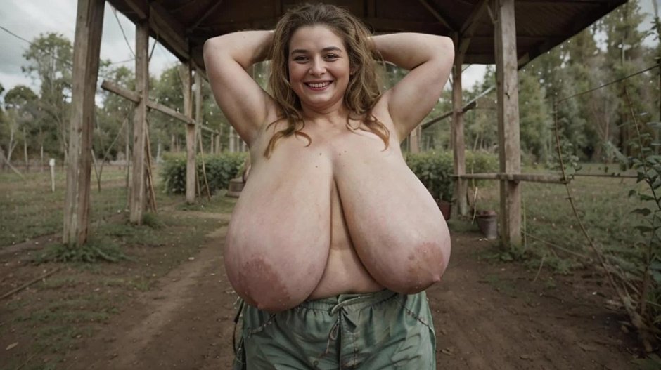 Огромные макромастия голые