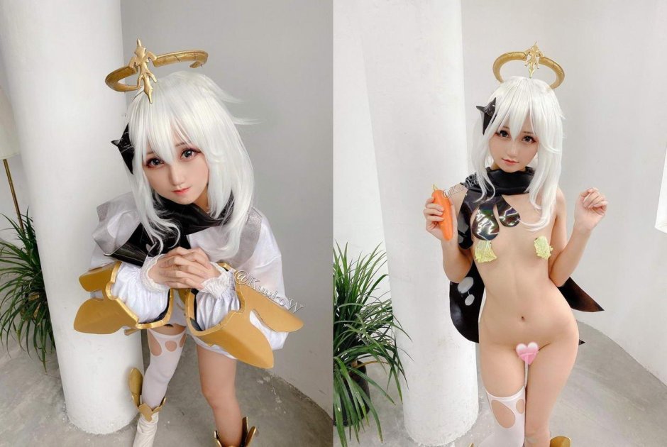 Косплей на паймон геншин импакт