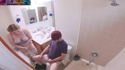 Порнушка в ванной