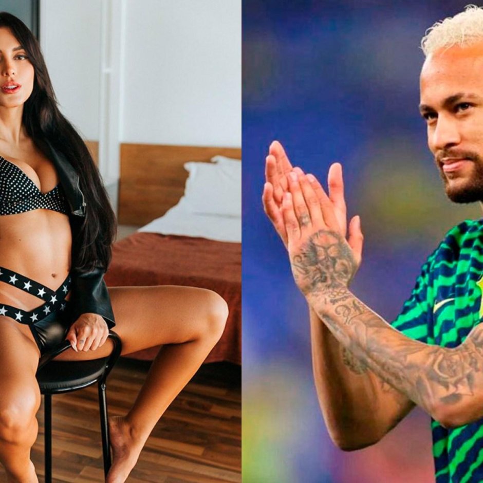 Неймар и его девушка 2018