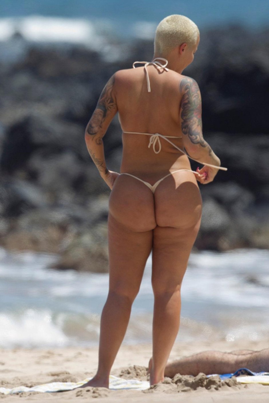 Эмбер роуз попа