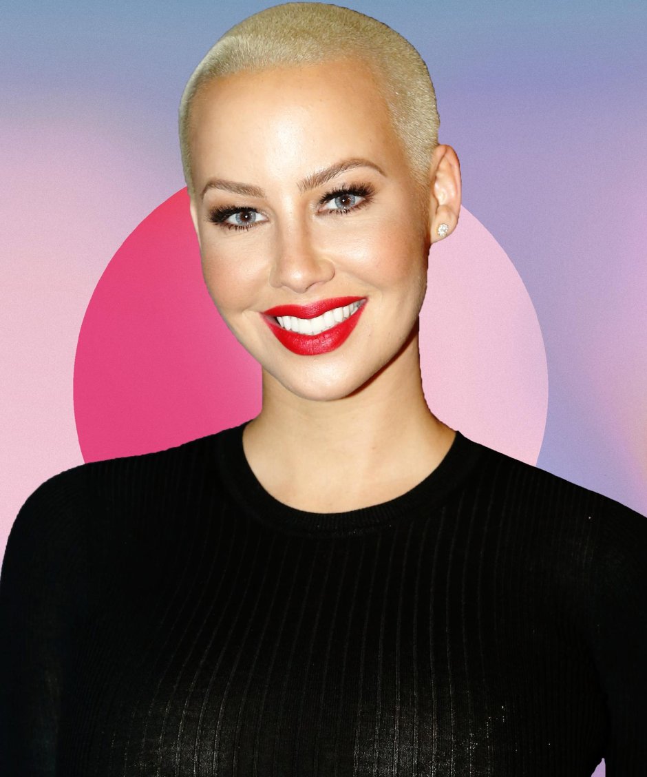 Эмбер роуз лысая