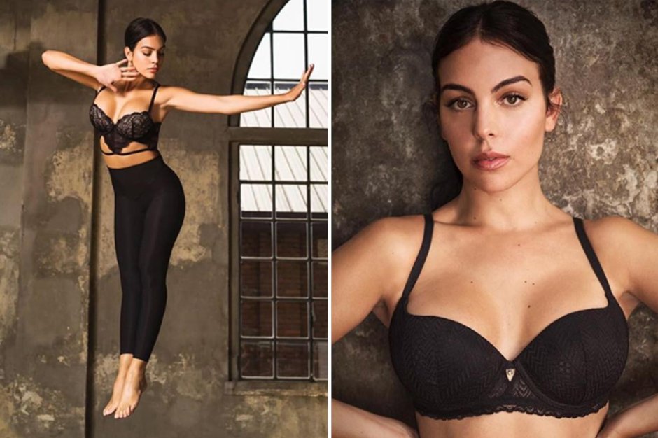 Джорджина родригес в лифчике