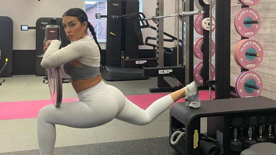 Джорджина родригес в спортзале