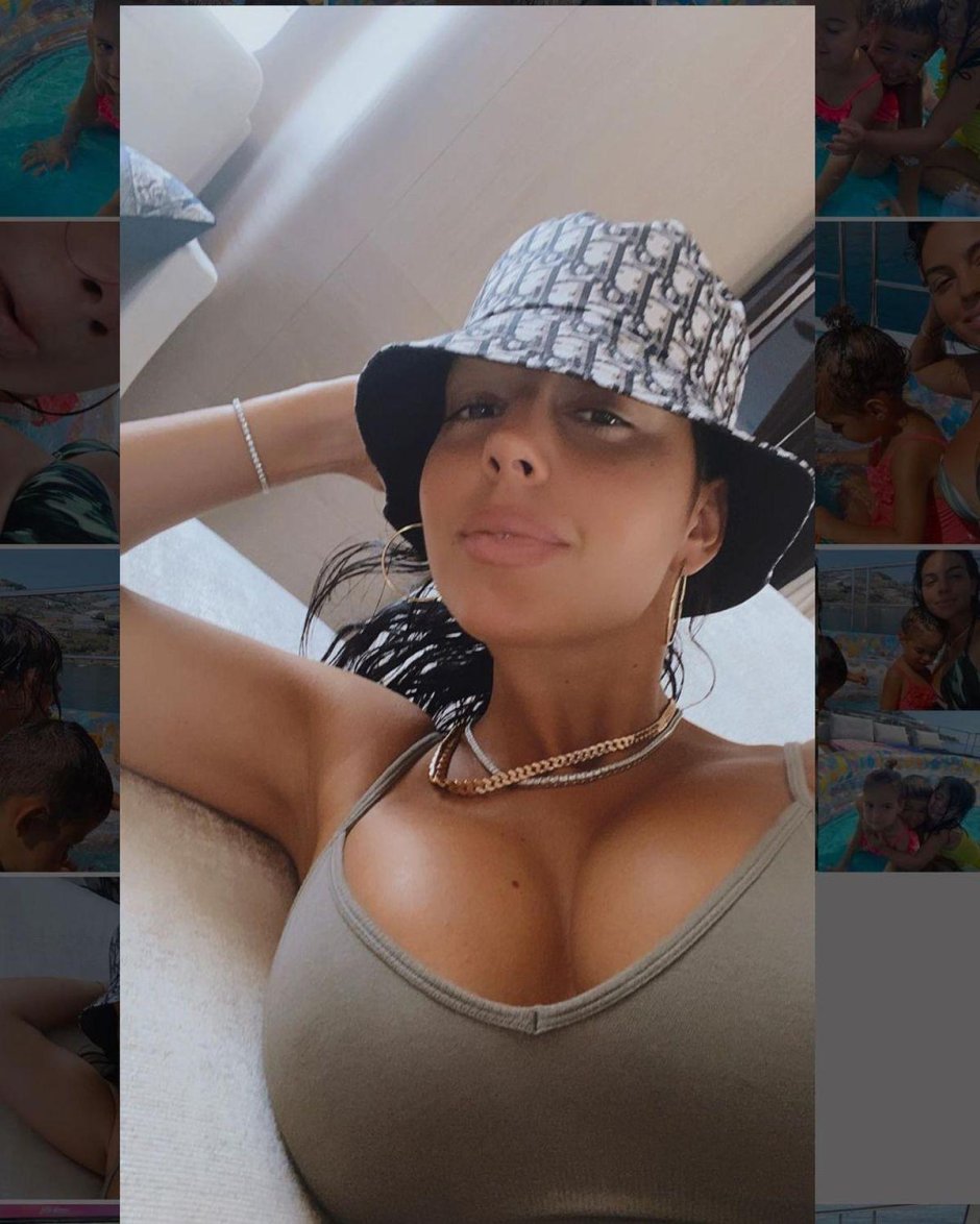 Джорджина родригес грудь