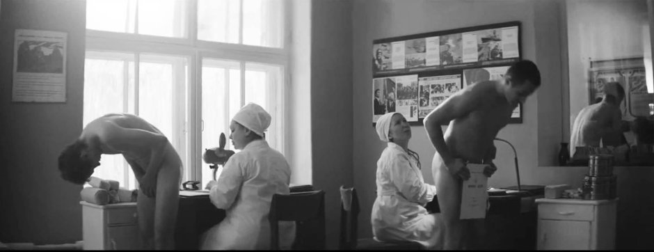 Голый медосмотр в военкомате