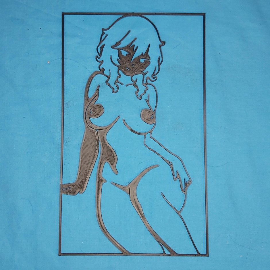 Эскиз девушка