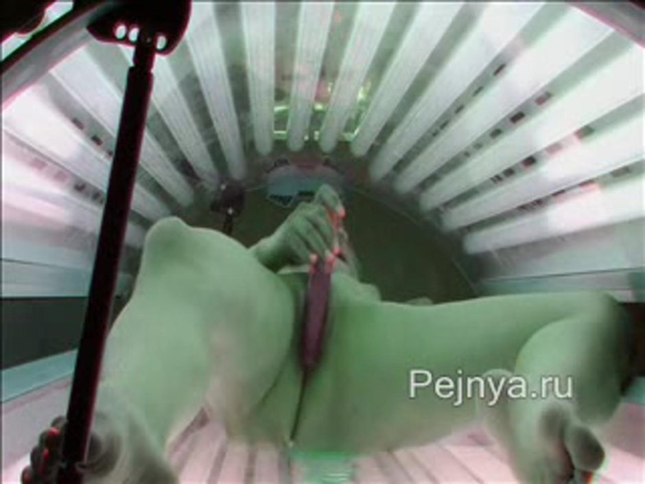 Скрытая мастурбация в солярии