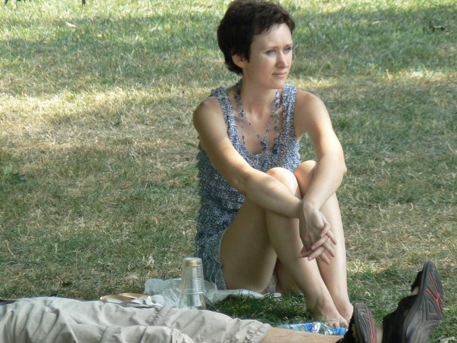 Женщины засветились на даче