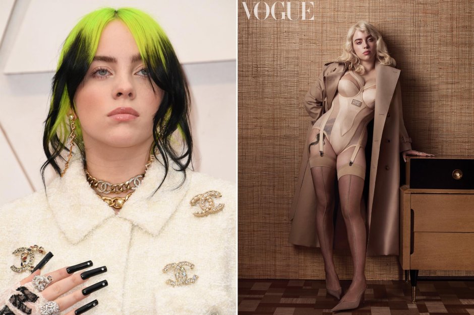 Билли айлиш vogue 2021