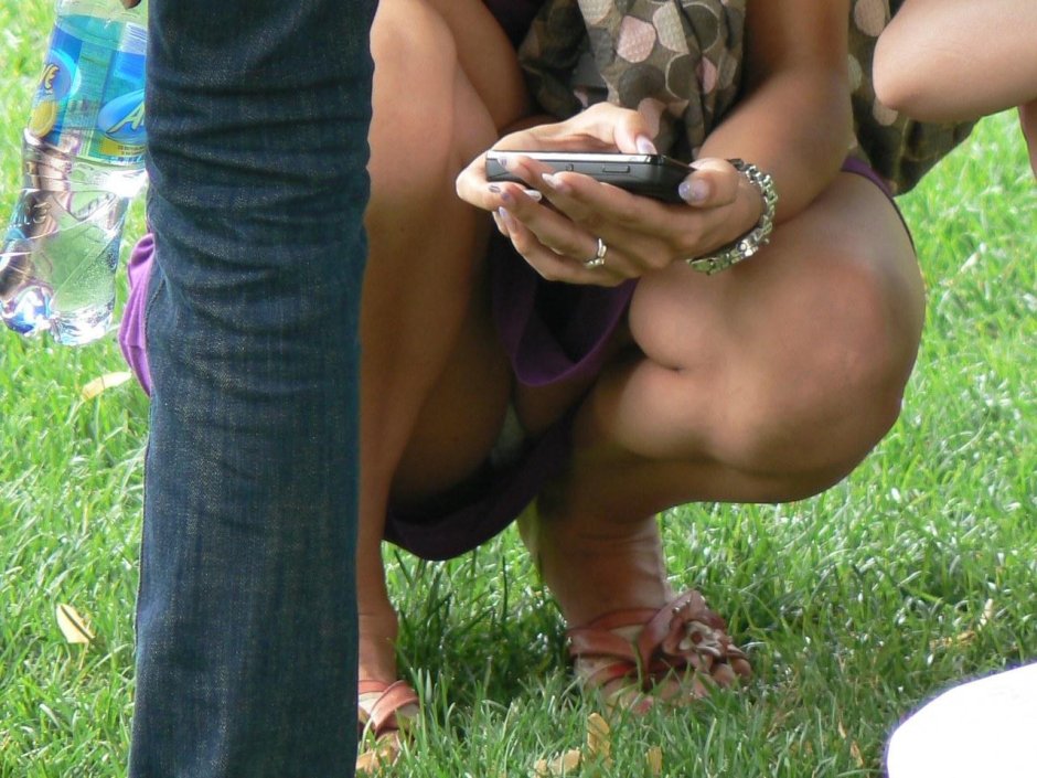 Подсмотрели за извращенцем