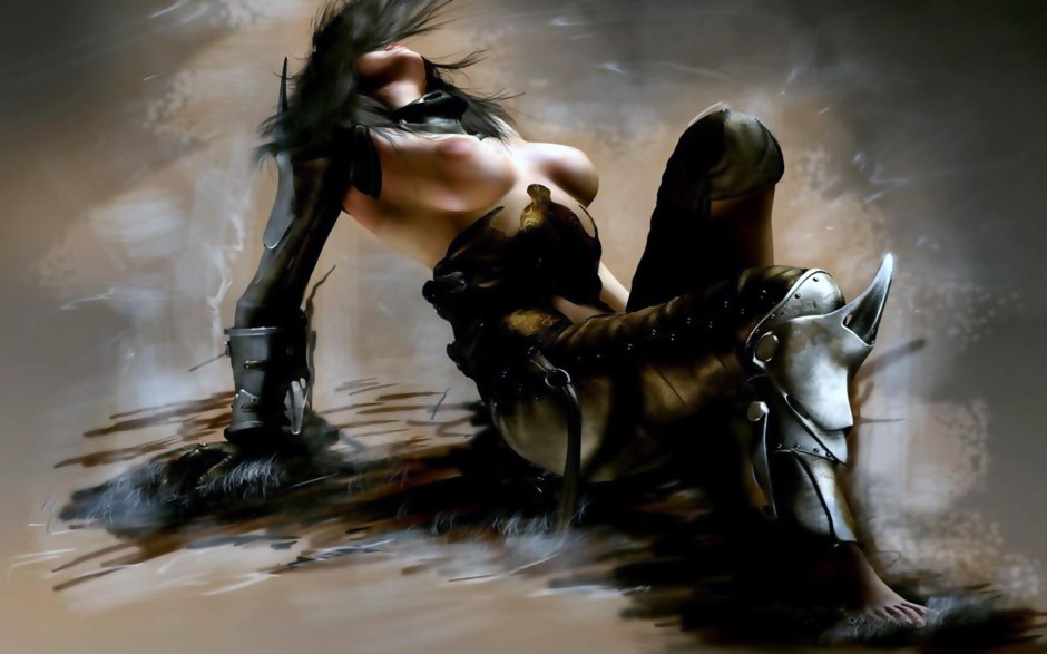 Воительница фэнтези