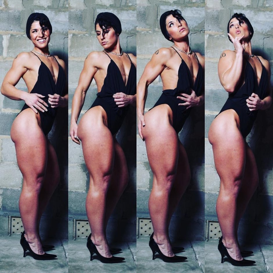 Девушка бодибилдер