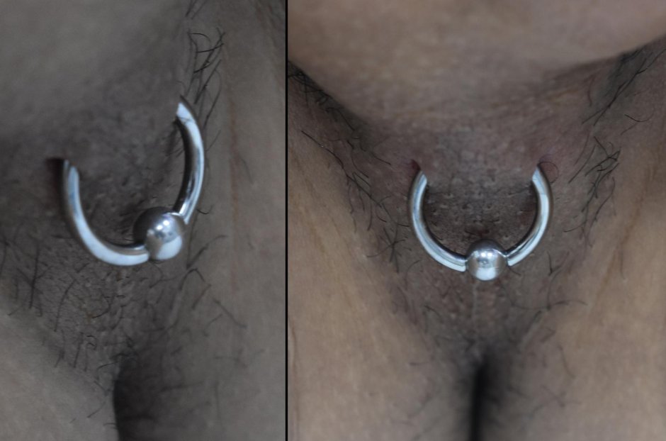 Мужской пирсинг мошонки