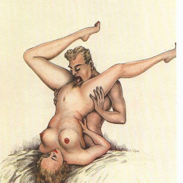 Порно рисунки куни