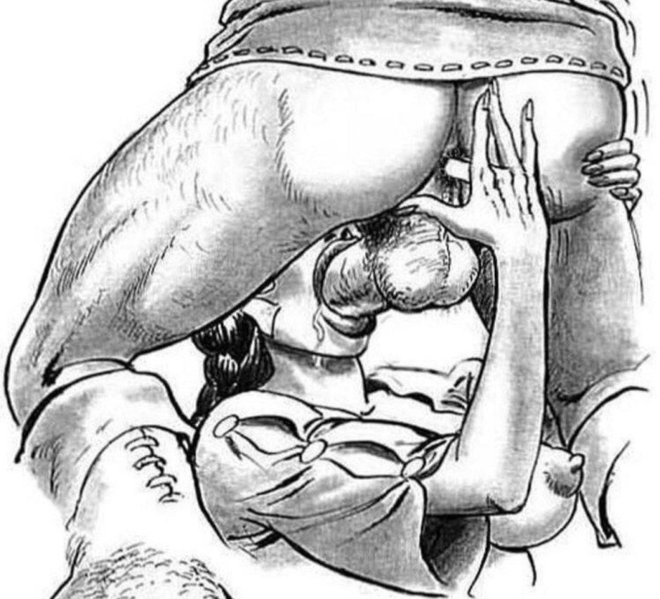 Порно рисунки анал