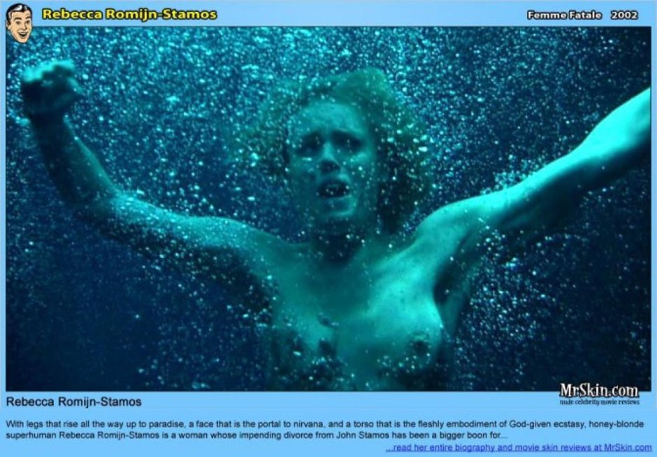 Rebecca romijn роковая женщина голая