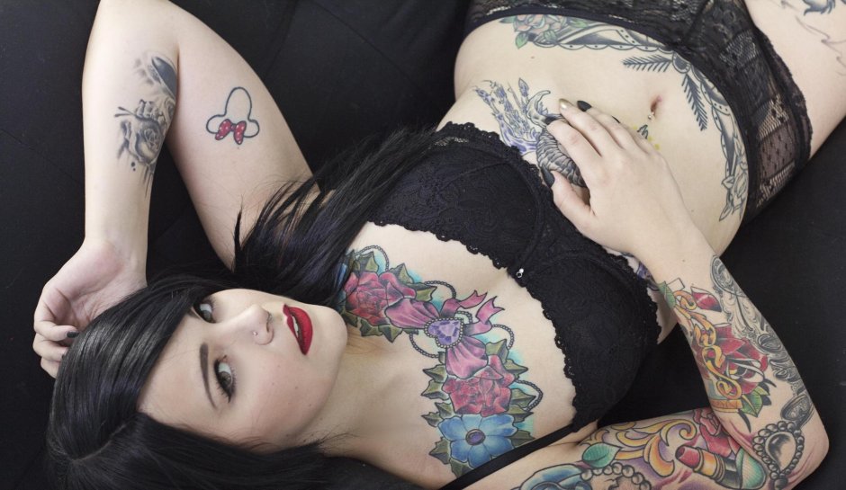 Суисайд герлз тату