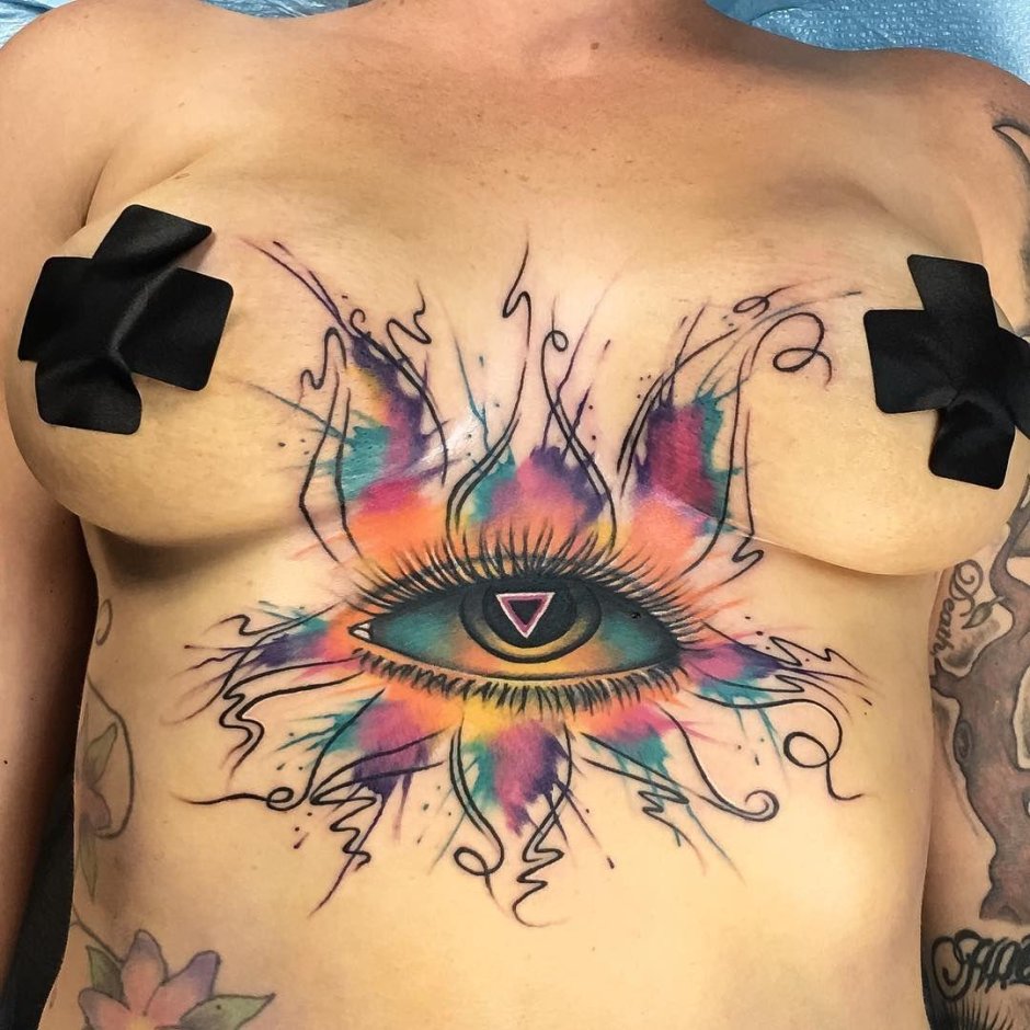 Тату глаз