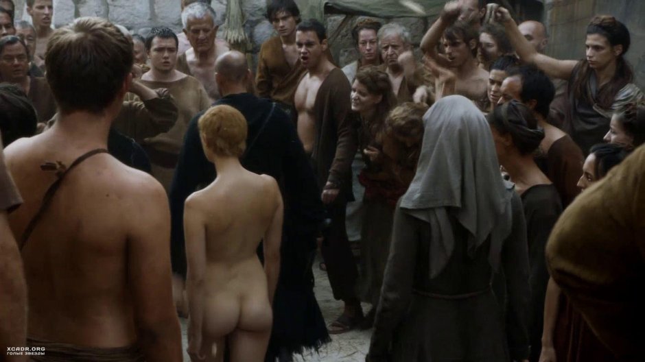 Голая массовка в игре престолов