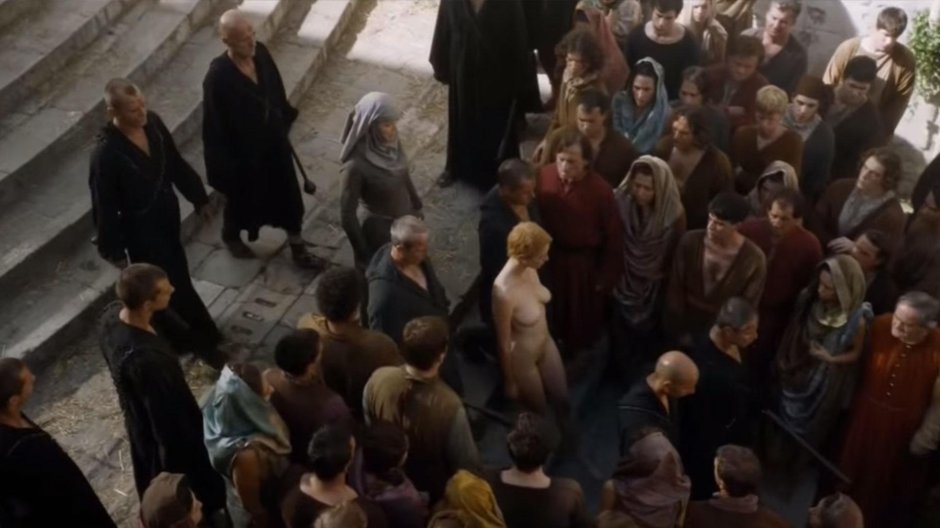 Голая массовка в игре престолов