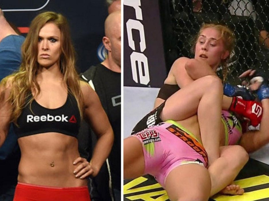 Девушка мма