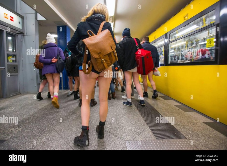 No pants subway ride 2014