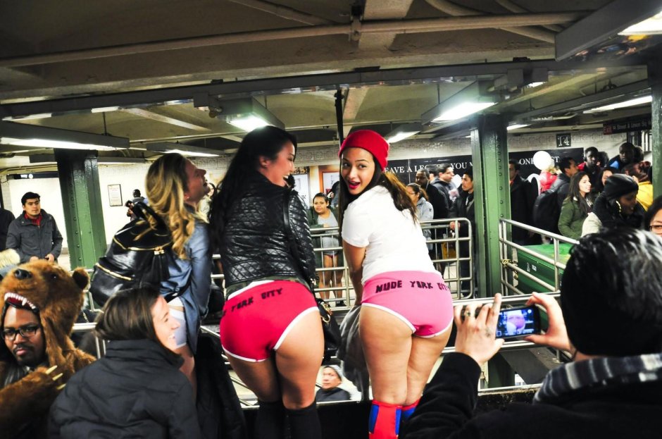 No pants subway ride 2012